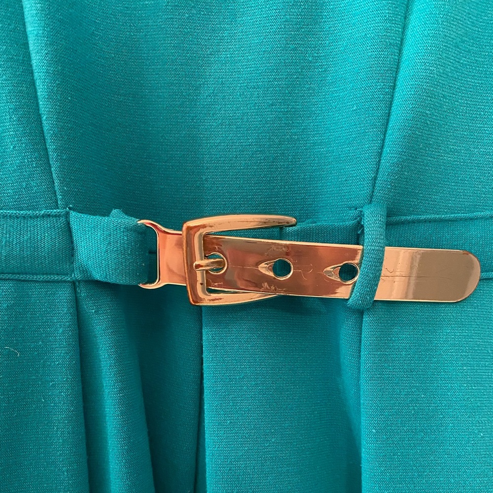 Jennifer Lopez Teal Dress